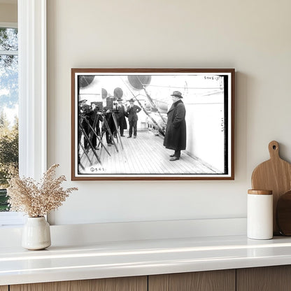 1921 Era Portrait of a Trailblazing Public Figure