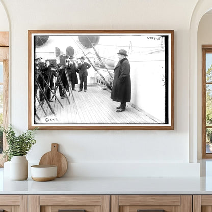 1921 Era Portrait of a Trailblazing Public Figure