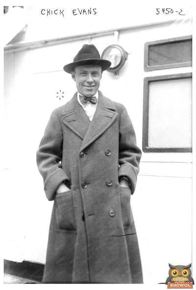 Legendary Golfer Chick Evans in the 1920s