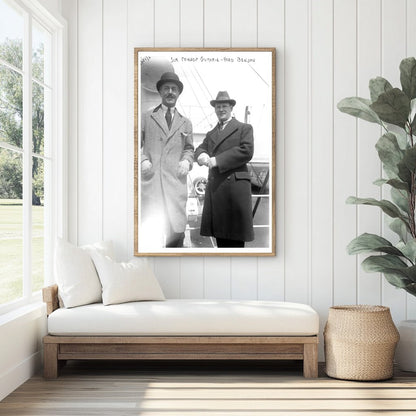 1920s Portrait of Sir Connop Guthrie & Fred Benson