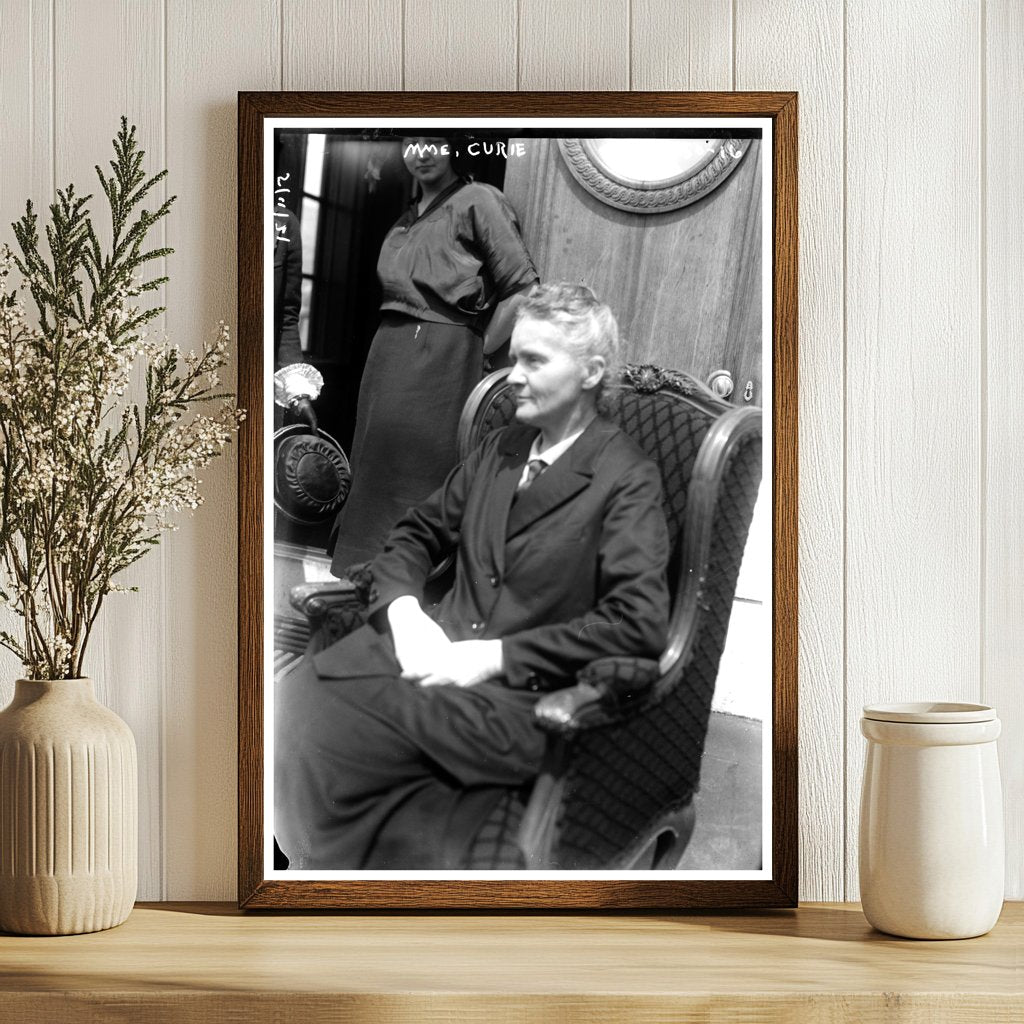 Pioneering Scientist Marie Curie, 1920s Radiance