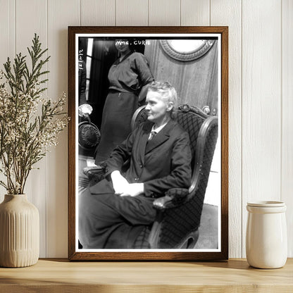Pioneering Scientist Marie Curie, 1920s Radiance