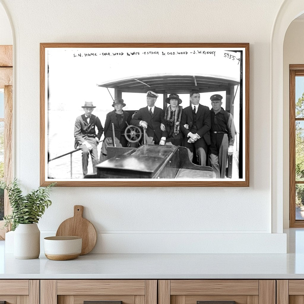 1920s Gathering of Influential Figures in Period Attire