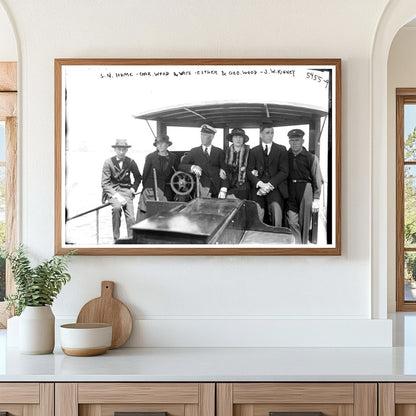 1920s Gathering of Influential Figures in Period Attire