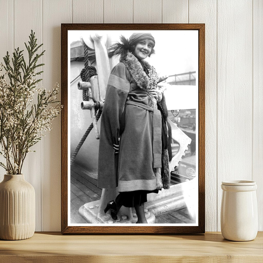 1920s Era Portrait of Iconic American Actress