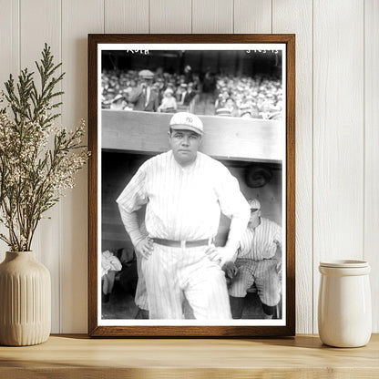 Babe Ruths Iconic 1921 Baseball Moment in NYC