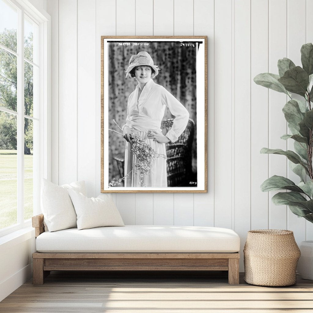 1920s Silent Film Star Martha Mansfield Portrait