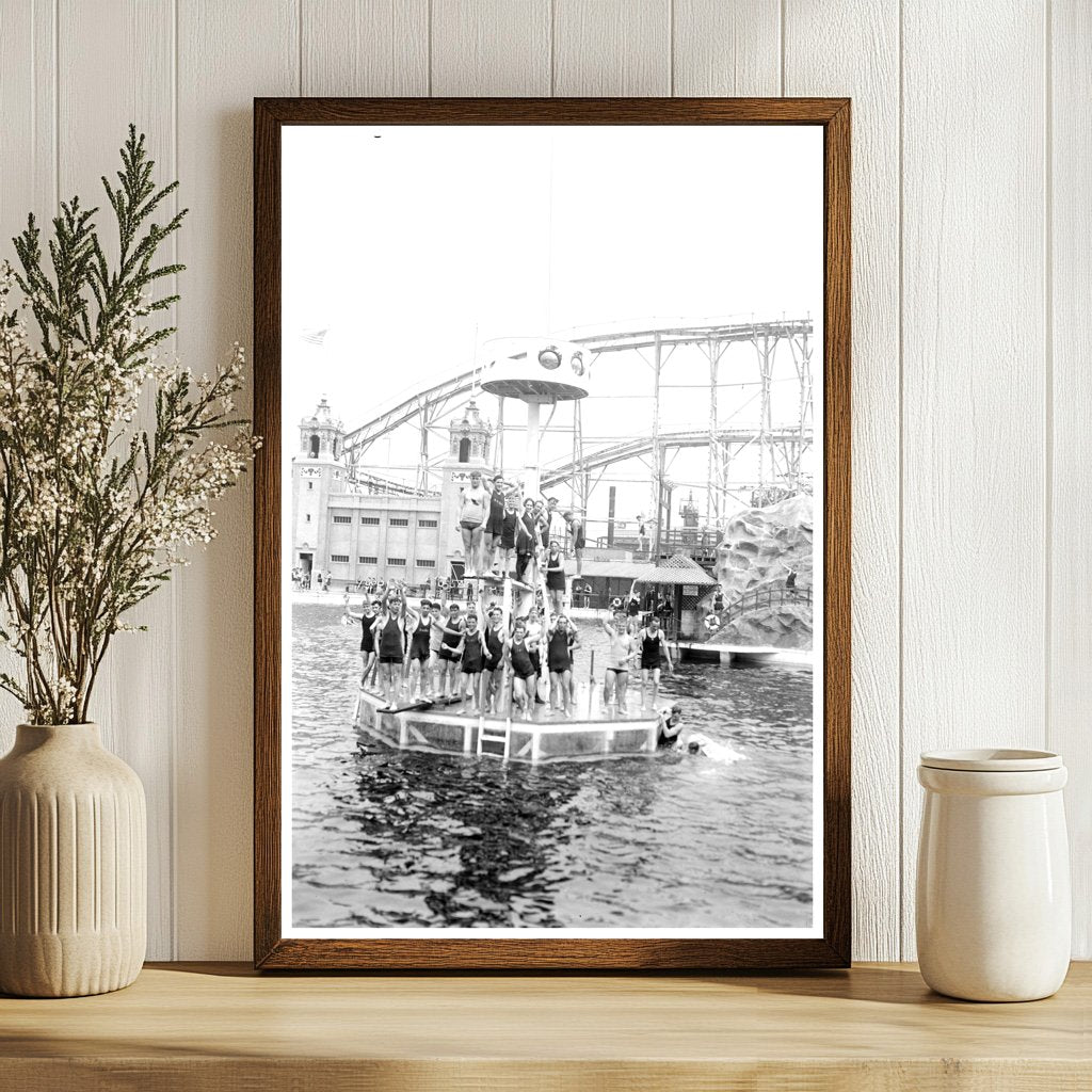 Vintage Starlight Park: 1900s Bronx Leisure Scene