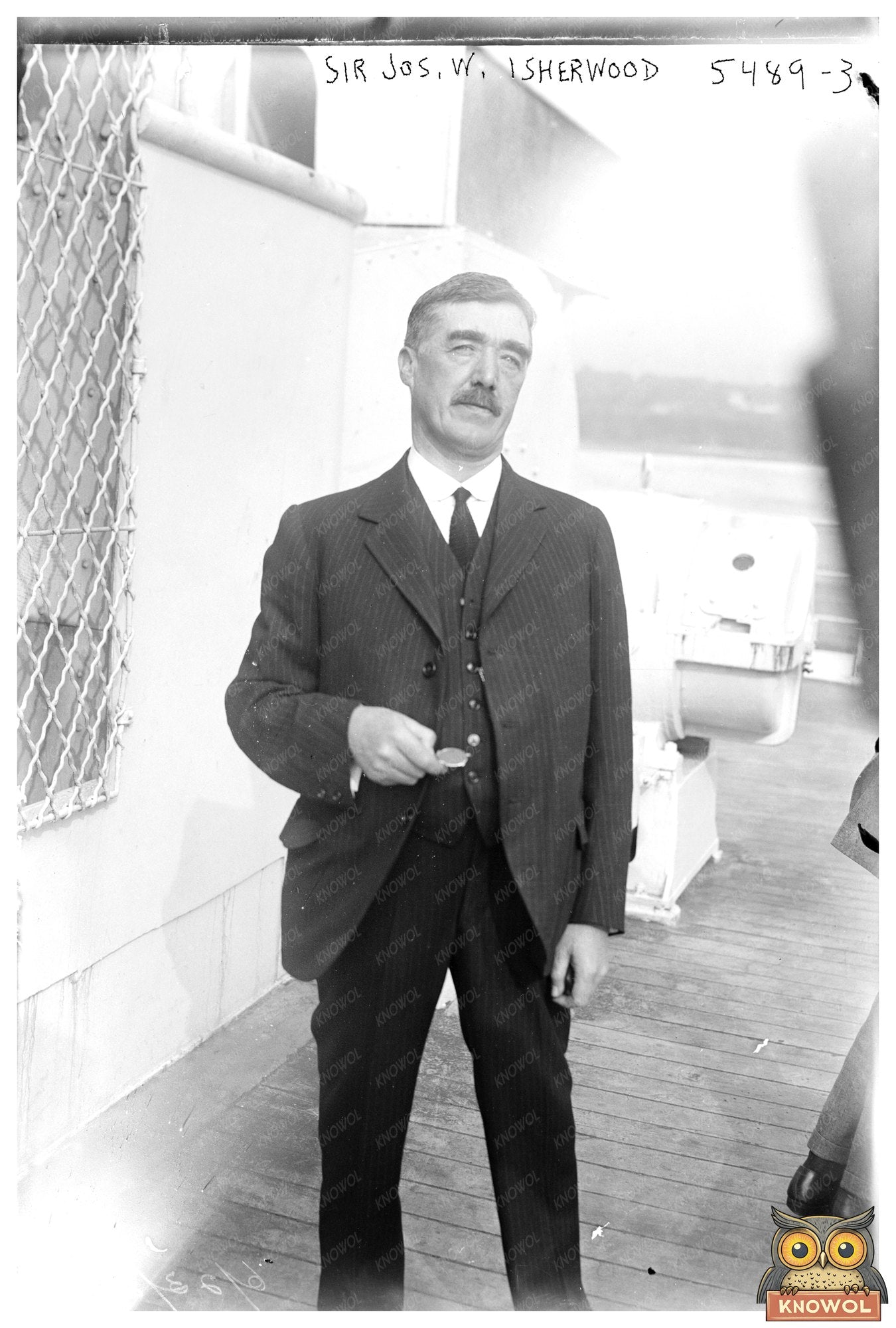 1920s Portrait of a Notable Early 20th Century Figure