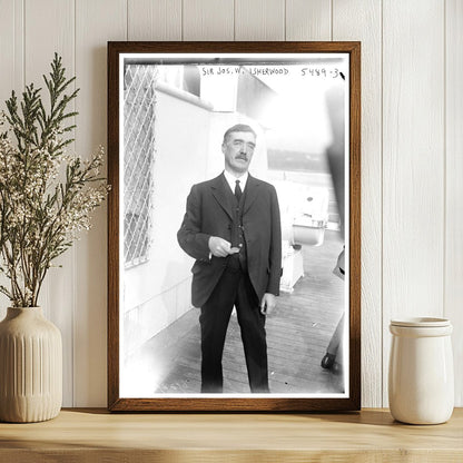 1920s Portrait of a Notable Early 20th Century Figure