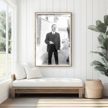 1920s Portrait of a Notable Early 20th Century Figure