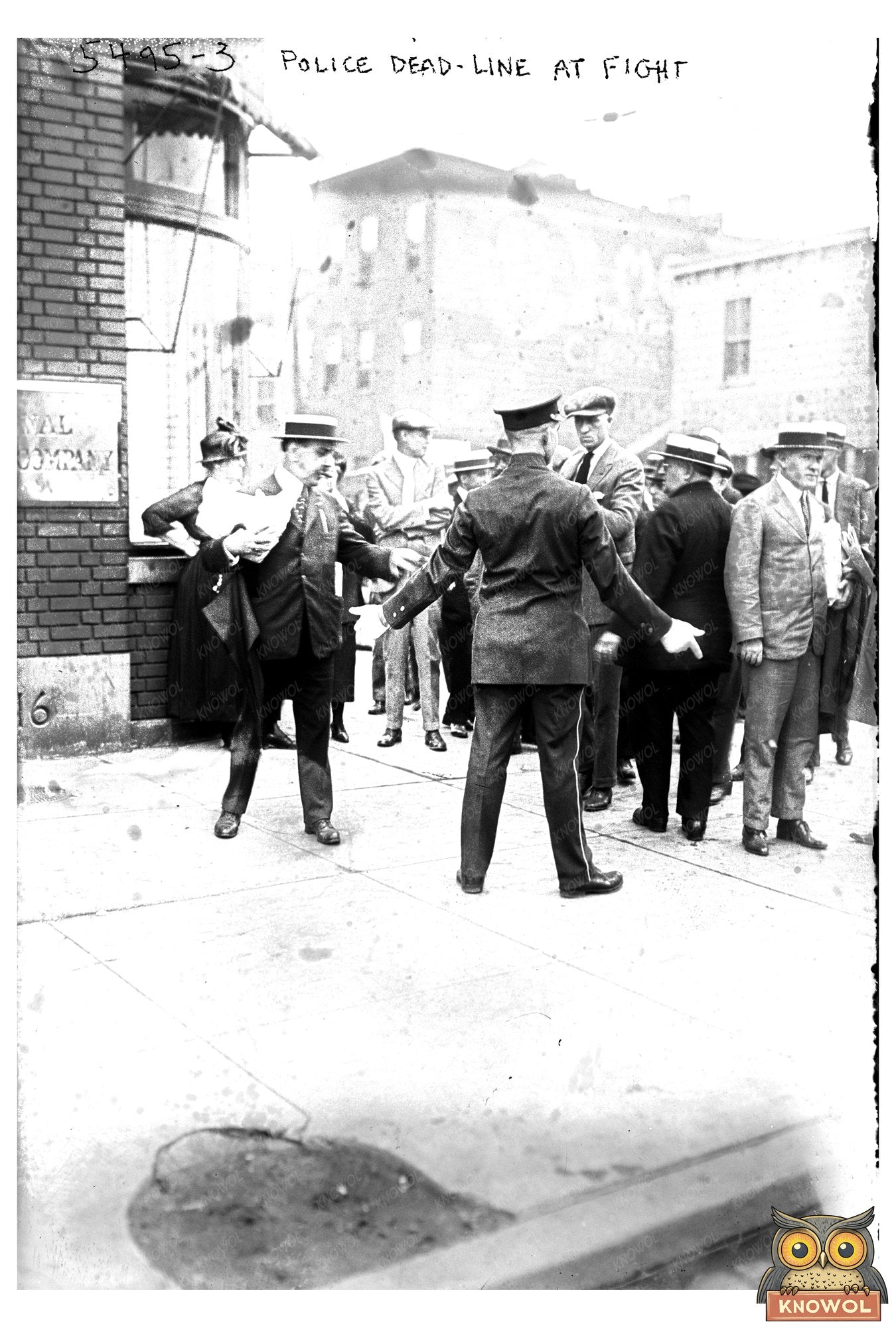 1921 Police Standoff: Tension at the Dead-Line