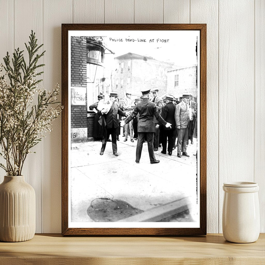 1921 Police Standoff: Tension at the Dead-Line