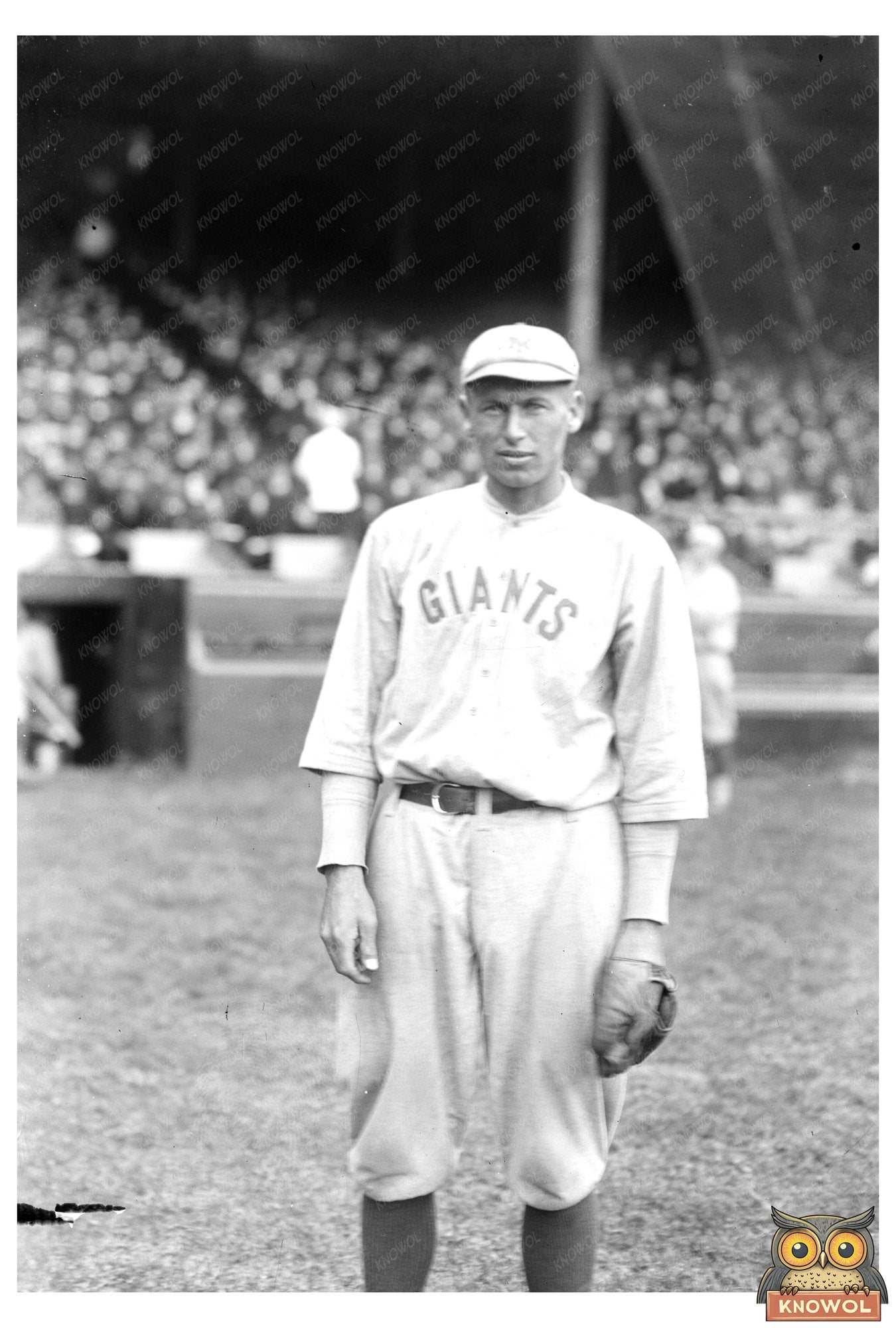 Vintage Portrait of Cultural Icon from 1920s