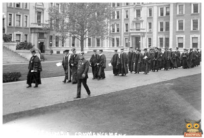 1920s Columbia University Graduation Celebration