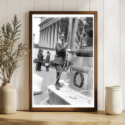 1921 Portrait of Columbia University Professor Davenport