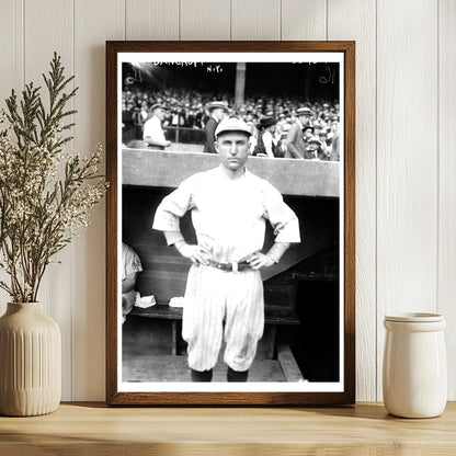1920 Vintage Baseball Star: Dave Bancroft in Action
