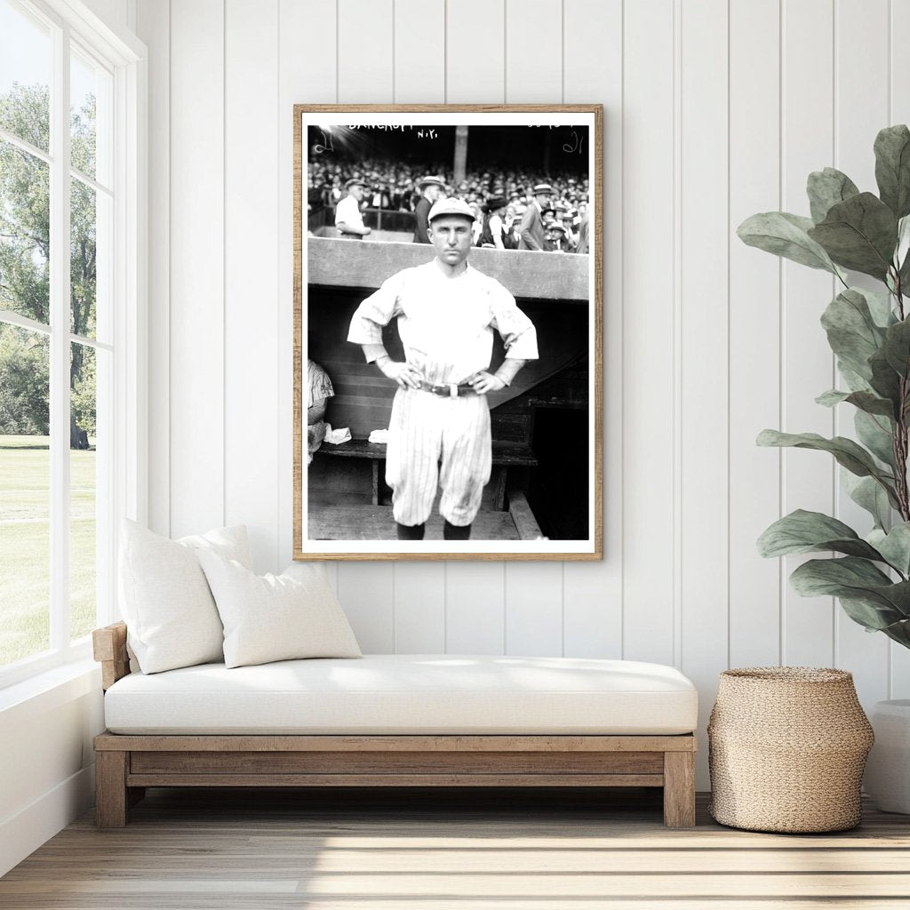 1920 Vintage Baseball Star: Dave Bancroft in Action