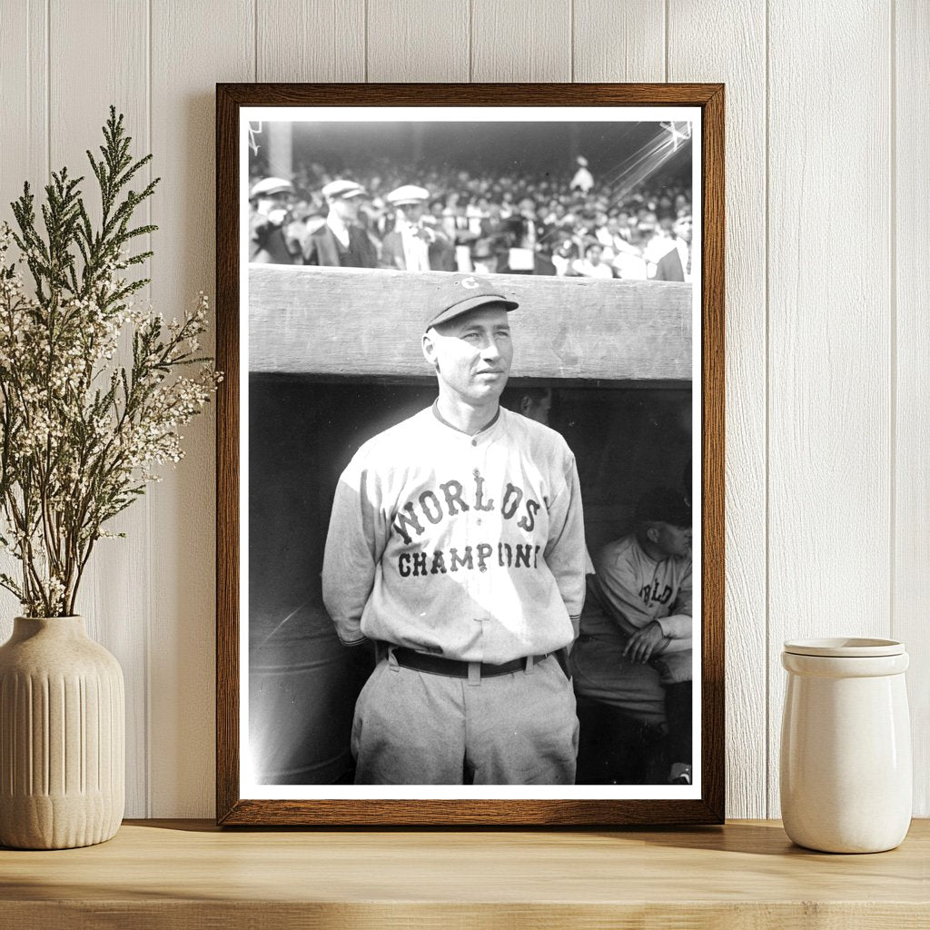 1921 Vintage Baseball Star Jim Bagby Sr. Portrait