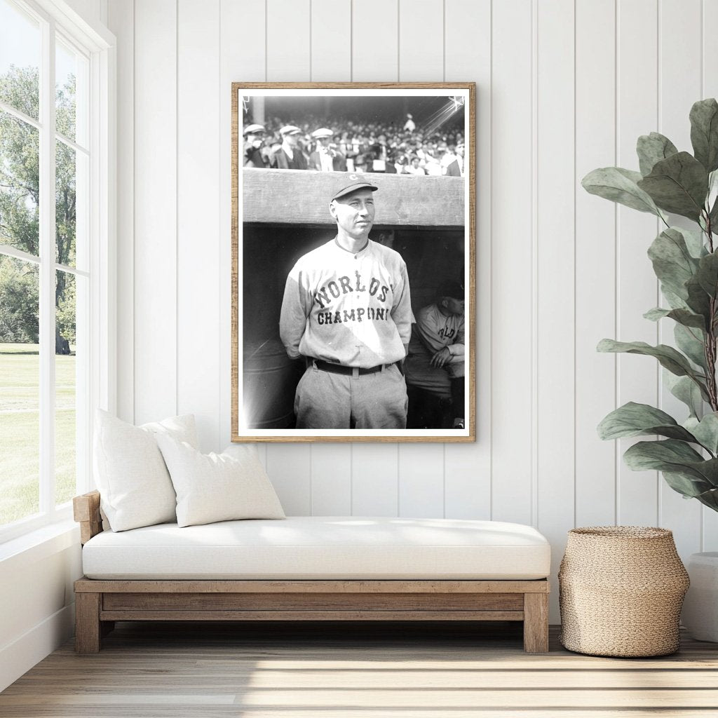 1921 Vintage Baseball Star Jim Bagby Sr. Portrait