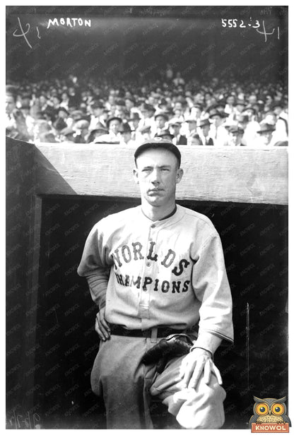 1921 Vintage Portrait of Cleveland Baseball Legend