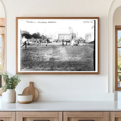 1920s Clash: Columbia vs. Amherst Football Game