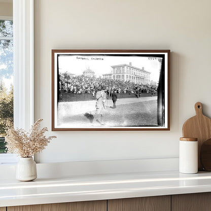 1920s Columbia Football Game: A Gridiron Moment