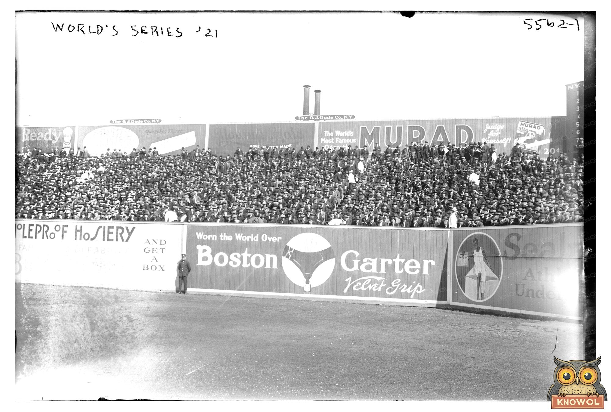 1921 World Series Showdown at Polo Grounds, NYC