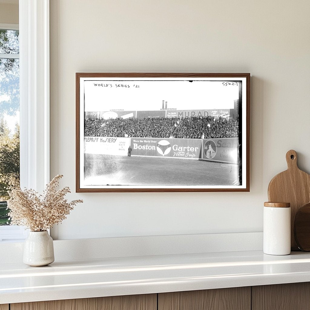 1921 World Series Showdown at Polo Grounds, NYC