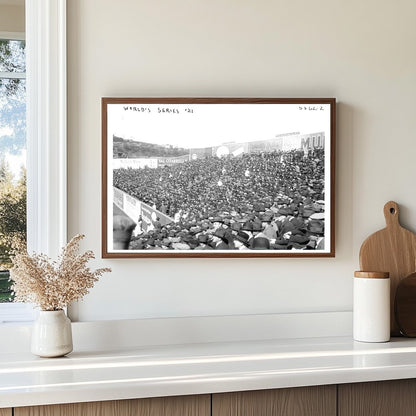 1921 World Series Showdown at Polo Grounds