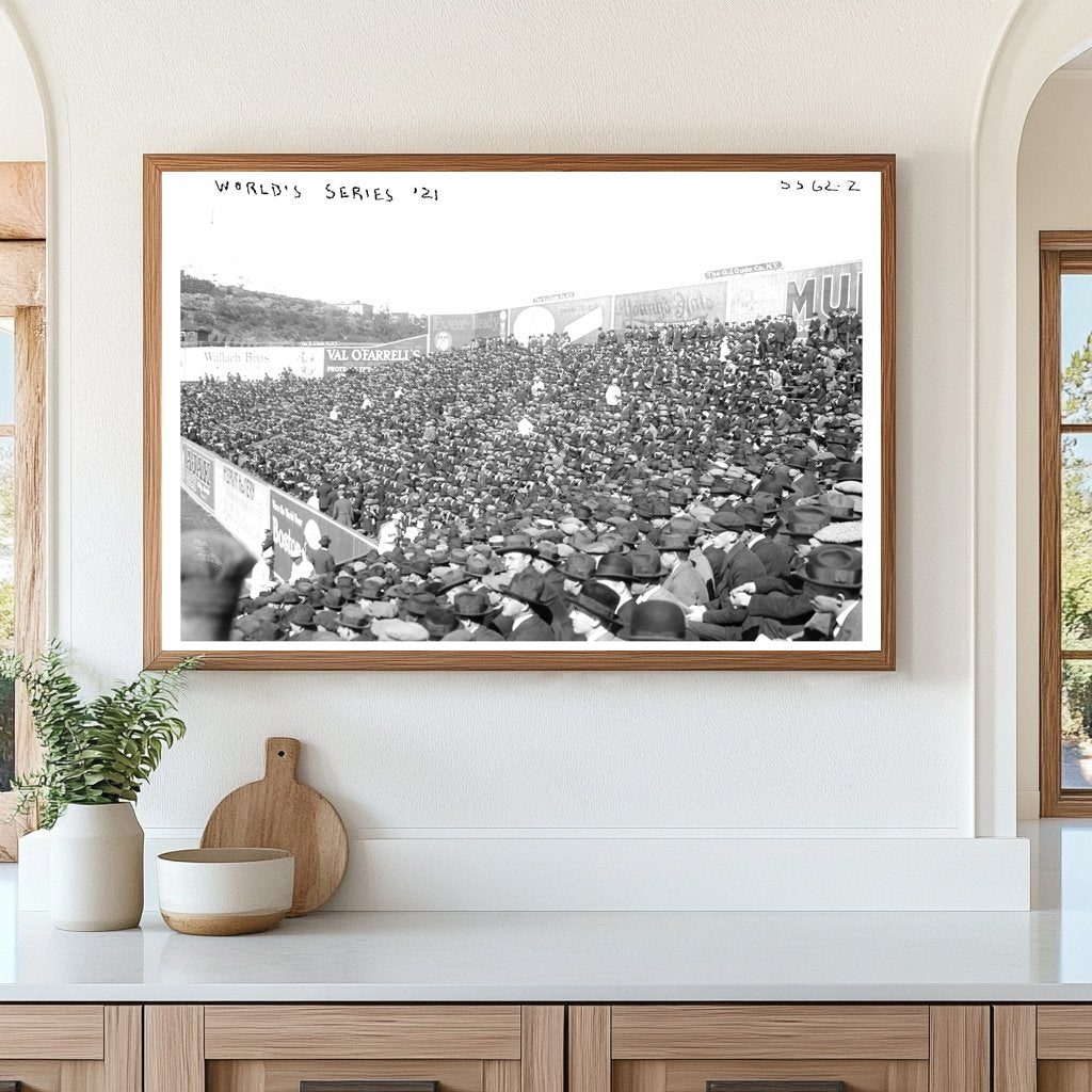 1921 World Series Showdown at Polo Grounds