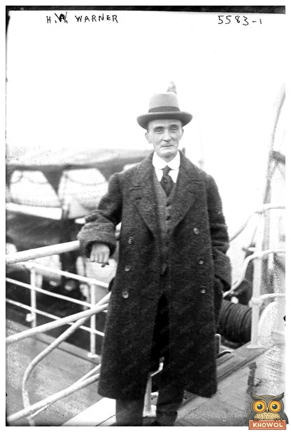 1920s American Film Pioneer Portrait