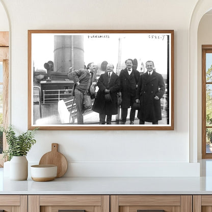 Captivating 1920s Scene of Flonzaleys Vibrant Life