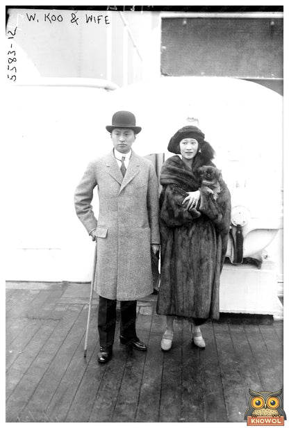 1920s Portrait of a Stylish Couple in America