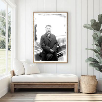 1920s Aviation Pioneer: Portrait of Carlo Schanzer