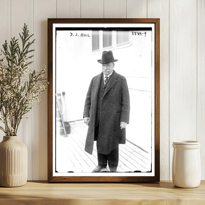 1920s Portrait: A Glimpse of D.J. Hills Era