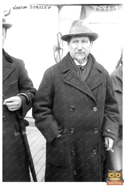 1921 Portrait of a Zionist Leader in History