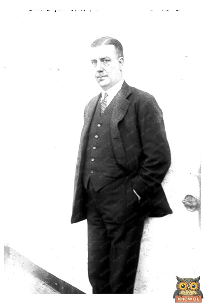 1921 Portrait of Industrial Pioneer Sir John Cadman