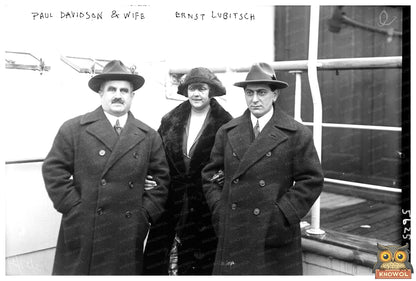 1921 Vintage Portrait of Hollywood Elite Duo