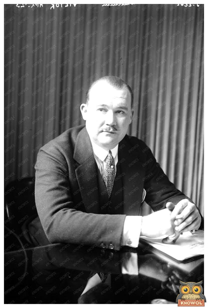 1923 Portrait of an Iconic American Man