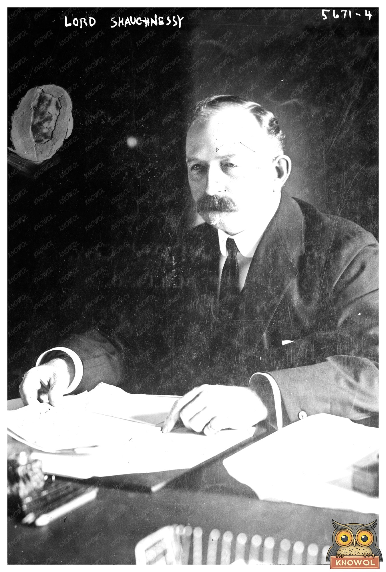 1920s Portrait of a Pioneering Canadian Business Leader