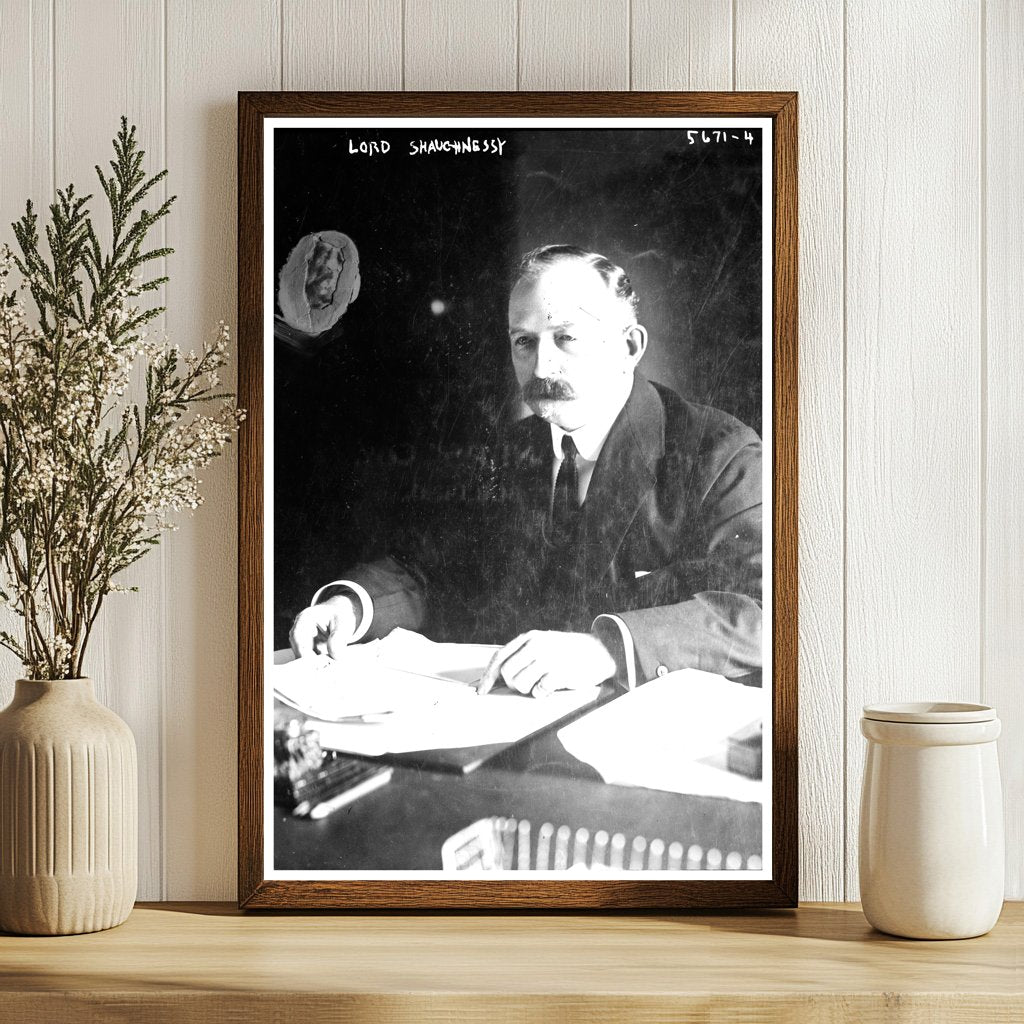 1920s Portrait of a Pioneering Canadian Business Leader