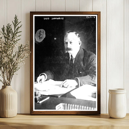 1920s Portrait of a Pioneering Canadian Business Leader