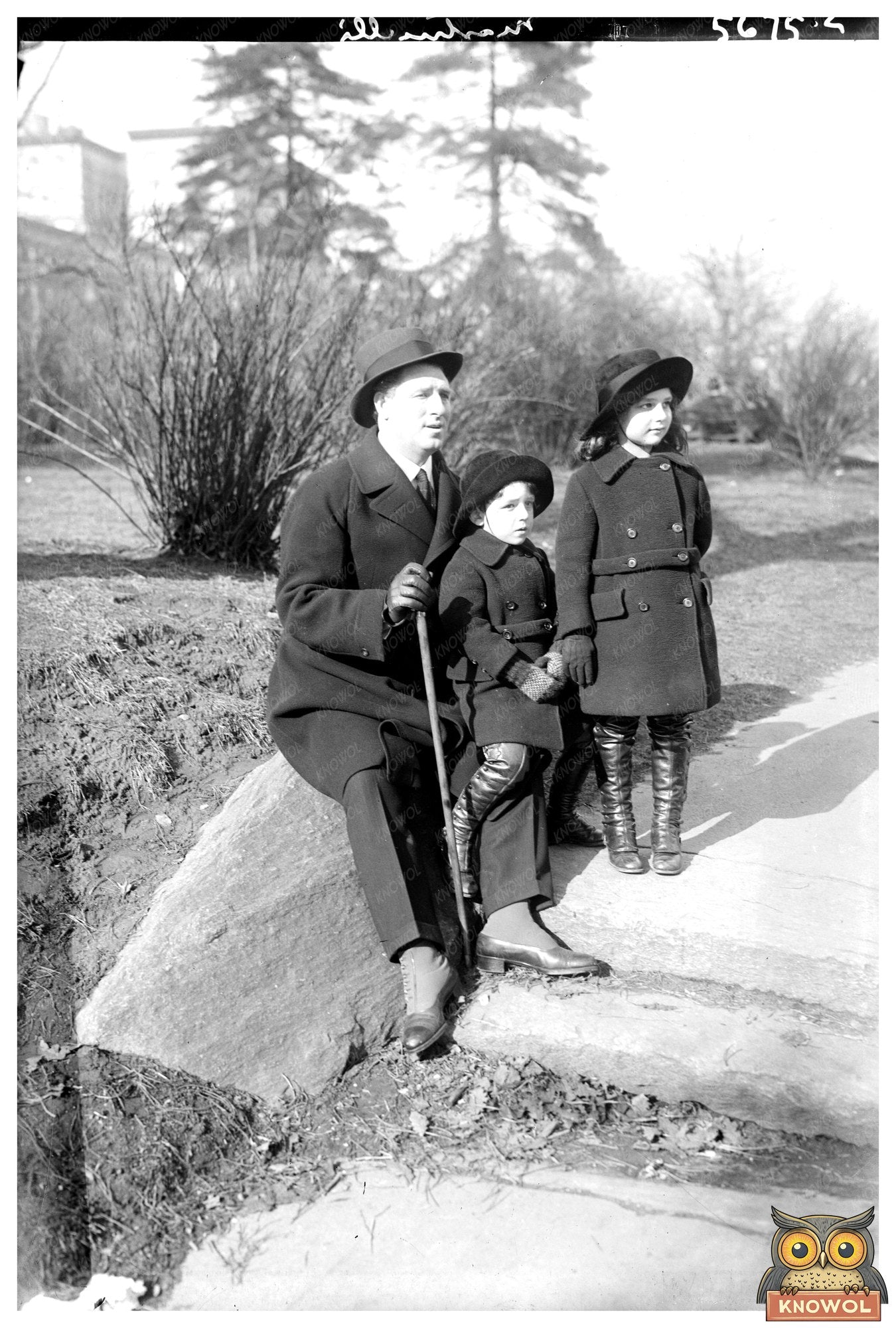 1920s Vintage Portrait of an Influential Icon