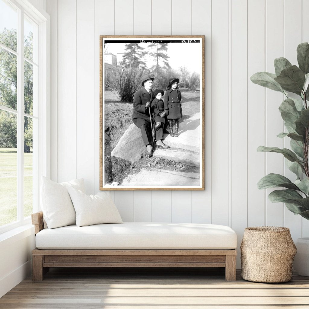 1920s Vintage Portrait of an Influential Icon