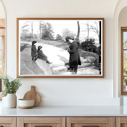 1920s Street Scene: Life in Early 20th Century