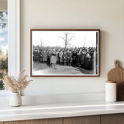 Early 1920s Outdoor Health Hike Enthusiasts