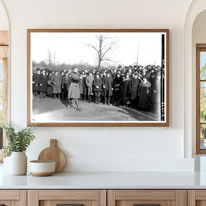 Early 1920s Outdoor Health Hike Enthusiasts