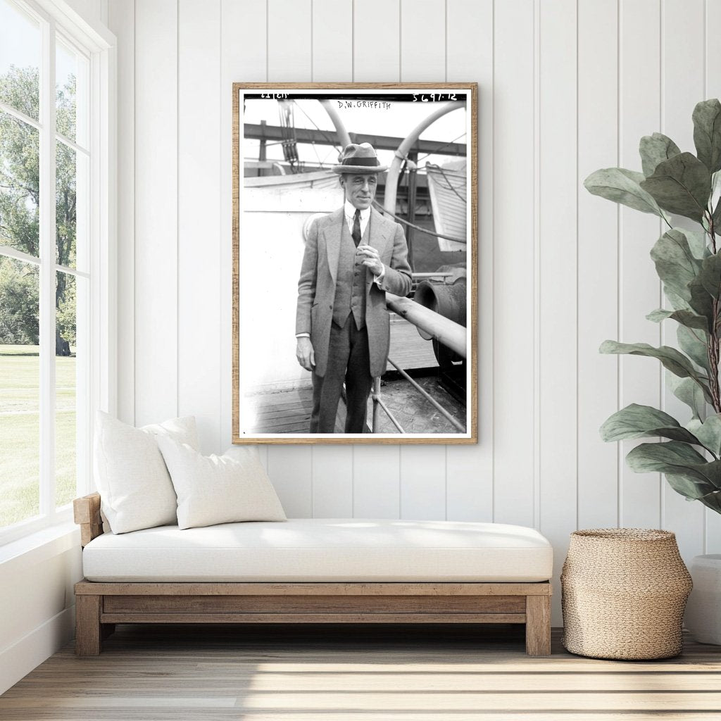 1920s Cinema Pioneer Portrait: The Art of Storytelling