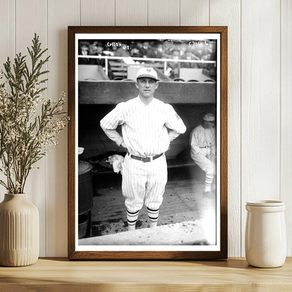 1922 Vintage Portrait of New York NL Baseball Icon